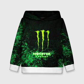 Детская толстовка 3D с принтом MONSTER ENERGY в Белгороде, 100% полиэстер | двухслойный капюшон со шнурком для регулировки, мягкие манжеты на рукавах и по низу толстовки, спереди карман-кенгуру с мягким внутренним слоем | Тематика изображения на принте: amg | auto | bmw | honda | jdm | mercedes | nissan | porsche | racing | sport | subar | toyota | автомобил | автомобильные | киа | лексус | марка | машины | митсубиси | ниссан | порше | спорт | субару | тесла | тойота | хонда