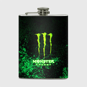 Фляга с принтом MONSTER ENERGY в Белгороде, металлический корпус | емкость 0,22 л, размер 125 х 94 мм. Виниловая наклейка запечатывается полностью | Тематика изображения на принте: amg | auto | bmw | honda | jdm | mercedes | nissan | porsche | racing | sport | subar | toyota | автомобил | автомобильные | киа | лексус | марка | машины | митсубиси | ниссан | порше | спорт | субару | тесла | тойота | хонда