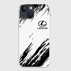 Чехол для iPhone 13 mini с принтом LEXUS в Белгороде,  |  | auto | lexus | sport | авто | автомобиль | автомобильные | бренд | лексус | марка | машины | спорт