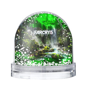 Снежный шар с принтом FARCRY5 в Белгороде, Пластик | Изображение внутри шара печатается на глянцевой фотобумаге с двух сторон | far cry | farcry | game | ubisof | выживание | джунгли | игры | остров | фар край