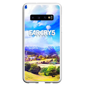 Чехол для Samsung Galaxy S10 с принтом FARCRY 5 в Белгороде, Силикон | Область печати: задняя сторона чехла, без боковых панелей | far cry | farcry | game | ubisof | выживание | джунгли | игры | остров | фар край