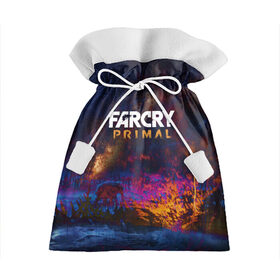 Подарочный 3D мешок с принтом FARCRY:PRIMAL в Белгороде, 100% полиэстер | Размер: 29*39 см | Тематика изображения на принте: far cry | farcry | game | ubisof | выживание | джунгли | игры | остров | фар край