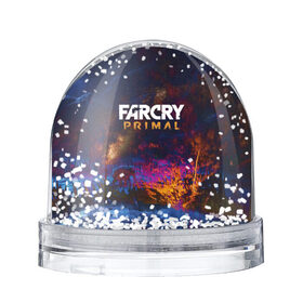 Снежный шар с принтом FARCRY:PRIMAL в Белгороде, Пластик | Изображение внутри шара печатается на глянцевой фотобумаге с двух сторон | far cry | farcry | game | ubisof | выживание | джунгли | игры | остров | фар край