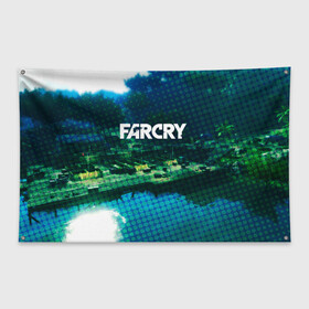 Флаг-баннер с принтом FARCRY в Белгороде, 100% полиэстер | размер 67 х 109 см, плотность ткани — 95 г/м2; по краям флага есть четыре люверса для крепления | far cry | farcry | game | ubisof | выживание | джунгли | игры | остров | фар край