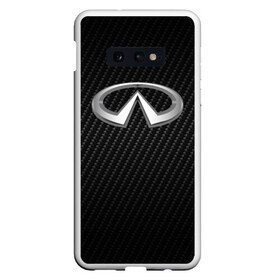 Чехол для Samsung S10E с принтом Infinity Carbon (Z) в Белгороде, Силикон | Область печати: задняя сторона чехла, без боковых панелей | Тематика изображения на принте: auto | g35 | g37 | infinity | m56 | qx56 | qx80 | авто | автомобиль | ам | инфинити | машина | машины | нисан | ниссан | спорт | финик