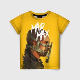 Детская футболка 3D с принтом Mad Max в Белгороде, 100% гипоаллергенный полиэфир | прямой крой, круглый вырез горловины, длина до линии бедер, чуть спущенное плечо, ткань немного тянется | mad max | mad max fury road | безумный макс | мад макс | мед макс мэд макс
