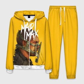 Мужской костюм 3D с принтом Mad Max в Белгороде, 100% полиэстер | Манжеты и пояс оформлены тканевой резинкой, двухслойный капюшон со шнурком для регулировки, карманы спереди | mad max | mad max fury road | безумный макс | мад макс | мед макс мэд макс