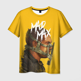 Мужская футболка 3D с принтом Mad Max в Белгороде, 100% полиэфир | прямой крой, круглый вырез горловины, длина до линии бедер | Тематика изображения на принте: mad max | mad max fury road | безумный макс | мад макс | мед макс мэд макс