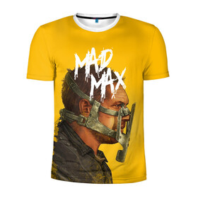 Мужская футболка 3D спортивная с принтом Mad Max в Белгороде, 100% полиэстер с улучшенными характеристиками | приталенный силуэт, круглая горловина, широкие плечи, сужается к линии бедра | Тематика изображения на принте: mad max | mad max fury road | безумный макс | мад макс | мед макс мэд макс