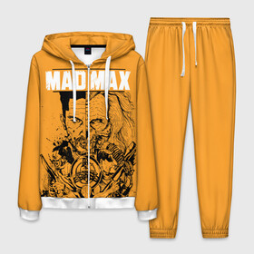 Мужской костюм 3D с принтом Mad Max в Белгороде, 100% полиэстер | Манжеты и пояс оформлены тканевой резинкой, двухслойный капюшон со шнурком для регулировки, карманы спереди | mad max | mad max fury road | безумный макс | мад макс | мед макс мэд макс