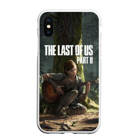 Чехол для iPhone XS Max матовый с принтом The Last of Us part 2 в Белгороде, Силикон | Область печати: задняя сторона чехла, без боковых панелей | day | ellie | games | joel | naughty dog | день | джоэл | игры | одни из нас | часть 2 | элли