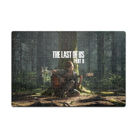 Пазл магнитный 126 элементов с принтом The Last of Us part 2 в Белгороде, полимерный материал с магнитным слоем | 126 деталей, размер изделия —  180*270 мм | day | ellie | games | joel | naughty dog | день | джоэл | игры | одни из нас | часть 2 | элли