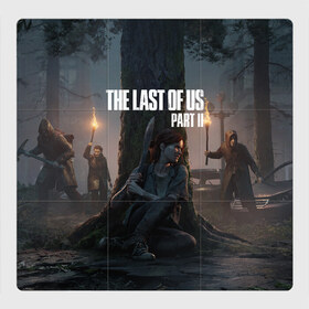 Магнитный плакат 3Х3 с принтом The Last of Us part 2 в Белгороде, Полимерный материал с магнитным слоем | 9 деталей размером 9*9 см | Тематика изображения на принте: ellie | games | joel | naughty dog | night | джоэл | игры | ночь | одни из нас | часть 2 | элли