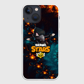 Чехол для iPhone 13 mini с принтом BRAWL STARS:CROW в Белгороде,  |  | 8 | 8 bit | bibi | brawl stars | brock | bull | crow | dinomike | el primo | leon | mobile game | mr.p | nita | poko | ricochet | stars | tara | бравл старс | ворон | леон | мобильные игры