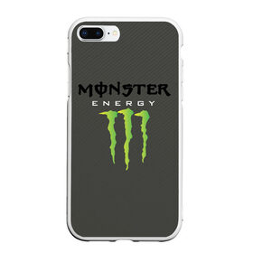 Чехол для iPhone 7Plus/8 Plus матовый с принтом MONSTER ENERGY (Z) в Белгороде, Силикон | Область печати: задняя сторона чехла, без боковых панелей | black monster | bmx | claw | cybersport | energy | monster | monster energy | moto | motocross | race | sport | киберспорт | когти | монстер энерджи | монстр | мото | мотокросс | ралли | скейтбординг | спорт | энергия