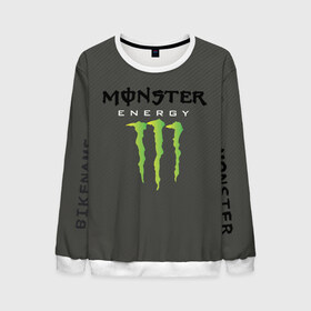 Мужской свитшот 3D с принтом MONSTER ENERGY (Z) в Белгороде, 100% полиэстер с мягким внутренним слоем | круглый вырез горловины, мягкая резинка на манжетах и поясе, свободная посадка по фигуре | black monster | bmx | claw | cybersport | energy | monster | monster energy | moto | motocross | race | sport | киберспорт | когти | монстер энерджи | монстр | мото | мотокросс | ралли | скейтбординг | спорт | энергия