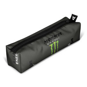 Пенал 3D с принтом MONSTER ENERGY (Z) в Белгороде, 100% полиэстер | плотная ткань, застежка на молнии | Тематика изображения на принте: black monster | bmx | claw | cybersport | energy | monster | monster energy | moto | motocross | race | sport | киберспорт | когти | монстер энерджи | монстр | мото | мотокросс | ралли | скейтбординг | спорт | энергия