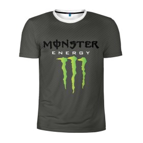 Мужская футболка 3D спортивная с принтом MONSTER ENERGY (Z) в Белгороде, 100% полиэстер с улучшенными характеристиками | приталенный силуэт, круглая горловина, широкие плечи, сужается к линии бедра | Тематика изображения на принте: black monster | bmx | claw | cybersport | energy | monster | monster energy | moto | motocross | race | sport | киберспорт | когти | монстер энерджи | монстр | мото | мотокросс | ралли | скейтбординг | спорт | энергия