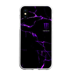 Чехол для iPhone XS Max матовый с принтом MONSTER ENERGY (Z) в Белгороде, Силикон | Область печати: задняя сторона чехла, без боковых панелей | black monster | bmx | claw | cybersport | energy | monster | monster energy | moto | motocross | race | sport | киберспорт | когти | монстер энерджи | монстр | мото | мотокросс | ралли | скейтбординг | спорт | т | энергия