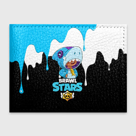 Обложка для студенческого билета с принтом BRAWL STARS SHARK. в Белгороде, натуральная кожа | Размер: 11*8 см; Печать на всей внешней стороне | Тематика изображения на принте: 8 bit | brawl stars | crow | leon | leon shark | max | mecha | mecha crow | mr.p | sally leon | shark | sprout | tara | virus 8 bit | werewolf leon | акула | берли | бравл старс | ворон | макс | оборотень