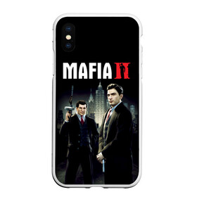 Чехол для iPhone XS Max матовый с принтом Mafia IIDefinitive Edition в Белгороде, Силикон | Область печати: задняя сторона чехла, без боковых панелей | definitive edition | mafia | mafia ii | вито скалетта | генри томасино | джо барбаро | игра | лео галанте | мафия | мафия 2 | томас анджело | франческа | фрэнк винчи | шутер | эдди скарпа