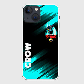 Чехол для iPhone 13 mini с принтом BRAWL STARS MECHA CROW. в Белгороде,  |  | 8 bit | brawl stars | crow | leon | leon shark | max | mecha | mecha crow | mr.p | sally leon | shark | sprout | tara | virus 8 bit | werewolf leon | акула | берли | бравл старс | ворон | макс | оборотень