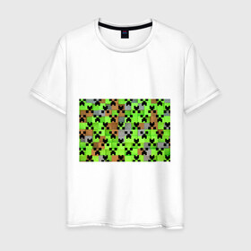 Мужская футболка хлопок с принтом Minecraft. в Белгороде, 100% хлопок | прямой крой, круглый вырез горловины, длина до линии бедер, слегка спущенное плечо. | craft | game | mine | minecraft | minecraftmemories | pixel | tnt | twitter | блок | динамит | игра | красный блок | майнкрафт | маркус перссон | пиксель | ремесло | тротил | шахта