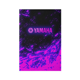 Обложка для паспорта матовая кожа с принтом Yamaha (Z) в Белгороде, натуральная матовая кожа | размер 19,3 х 13,7 см; прозрачные пластиковые крепления | bike | fj1200 | moto | motocycle | sportmotorcycle | yamaha | yzf 600r | вездеход | мото | мотоспорт | снегоход | ямаха
