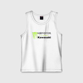 Детская майка хлопок с принтом KAWASAKI | MONSTER ENERGY (Z) в Белгороде,  |  | bike | energy | kawasaki | monster | monster energy | moto | motocross | ninja | sport | zzr | кавасаки | кавасаки ниндзя | монстер энерджи | монстр | мото | мотокросс | ниндзя | спорт | энергия