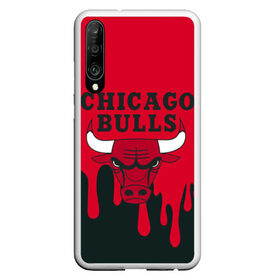 Чехол для Honor P30 с принтом Chicago Bulls в Белгороде, Силикон | Область печати: задняя сторона чехла, без боковых панелей | 23 | air jordan | bulls | chicago bulls | jordan | michael jordan | nba | paris saint germain | psg | red | sport | быки | джордан | майкл джордан | псж | спорт | чикаго буллс