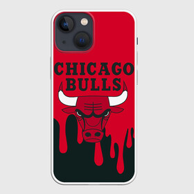 Чехол для iPhone 13 mini с принтом Chicago Bulls. в Белгороде,  |  | 23 | air jordan | bulls | chicago bulls | jordan | michael jordan | nba | paris saint germain | psg | red | sport | быки | джордан | майкл джордан | псж | спорт | чикаго буллс