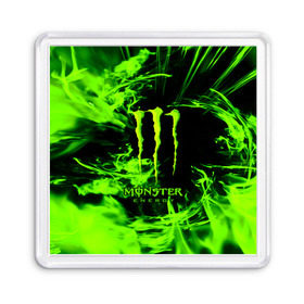 Магнит 55*55 с принтом MONSTER ENERGY в Белгороде, Пластик | Размер: 65*65 мм; Размер печати: 55*55 мм | energy | honda | mercedes | monster energy | porsche | racing | sport | toyota | автомобил | автомобильные | марка | машины | митсубиси | монстр | монстр энерджи | порше | спорт | тесла | тойота | хонда