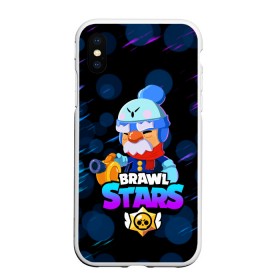 Чехол для iPhone XS Max матовый с принтом BRAWL STARS GALE. в Белгороде, Силикон | Область печати: задняя сторона чехла, без боковых панелей | Тематика изображения на принте: 8 bit | brawl stars | crow | gale | leon | leon shark | max | mecha | mecha crow | mr.p | sally leon | shark | tara | virus 8 bit | werewolf leon | акула | берли | бравл старс | ворон | макс | оборотень