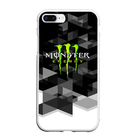 Чехол для iPhone 7Plus/8 Plus матовый с принтом MONSTER ENERGY в Белгороде, Силикон | Область печати: задняя сторона чехла, без боковых панелей | black monster | bmx | claw | cybersport | energy | monster | monster energy | moto | motocross | race | sport | киберспорт | когти | монстер энерджи | монстр | мото | мотокросс | ралли | скейтбординг | спорт | энергия