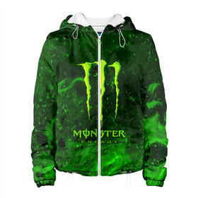 Женская куртка 3D с принтом MONSTER ENERGY в Белгороде, ткань верха — 100% полиэстер, подклад — флис | прямой крой, подол и капюшон оформлены резинкой с фиксаторами, два кармана без застежек по бокам, один большой потайной карман на груди. Карман на груди застегивается на липучку | energy | honda | mercedes | monster energy | porsche | racing | sport | toyota | автомобил | автомобильные | марка | машины | митсубиси | монстр | монстр энерджи | порше | спорт | тесла | тойота | хонда