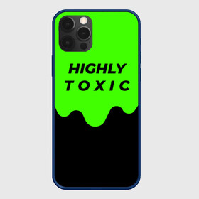 Чехол для iPhone 12 Pro с принтом HIGHLY toxic 0.2 в Белгороде, силикон | область печати: задняя сторона чехла, без боковых панелей | green | neon | street style | style | toxic