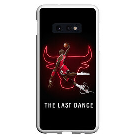 Чехол для Samsung S10E с принтом The Last Dance в Белгороде, Силикон | Область печати: задняя сторона чехла, без боковых панелей | air | ball | basket | basketball | bulls | chicago | dance | jordan | jordans | jumpman | last | nba | sport | баскетбол | джордан | майкл | мяч | нба | последний | спорт | танец