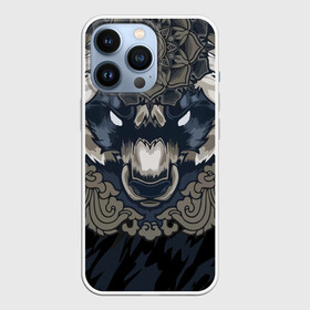 Чехол для iPhone 13 Pro с принтом Зверь в Белгороде,  |  | арт | белый | бурый | всю | геометрия | граффити | дикие | добрые | животные | зверь | злые | картинка | кума | лого | медведь | на | опасный | панда | рисунок | текстуры | фон | хищник | цвет | эмблема