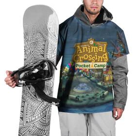 Накидка на куртку 3D с принтом ANIMAL CROSSING в Белгороде, 100% полиэстер |  | Тематика изображения на принте: animal crossing:new horizons | game | nintendo | анимал кроссинг | животные | звери | игра | нинтендо | пересечение животных