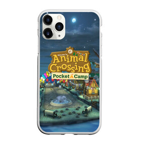 Чехол для iPhone 11 Pro матовый с принтом ANIMAL CROSSING в Белгороде, Силикон |  | animal crossing:new horizons | game | nintendo | анимал кроссинг | животные | звери | игра | нинтендо | пересечение животных