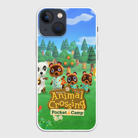 Чехол для iPhone 13 mini с принтом ANIMAL CROSSING в Белгороде,  |  | animal crossing:new horizons | game | nintendo | анимал кроссинг | животные | звери | игра | нинтендо | пересечение животных