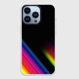 Чехол для iPhone 13 Pro с принтом НЕОНОВАЯ ТЕКСТУРА в Белгороде,  |  | abstraction | geometry | optic | optical | pattern | visual | абстракция | геометрия | линии | оптические | оптический узор | полосы | психоделика | разводы | текстуры | узор | узоры | фрактал