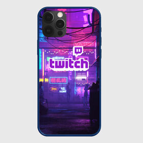 Чехол для iPhone 12 Pro с принтом TWITCH в Белгороде, силикон | область печати: задняя сторона чехла, без боковых панелей | game | gamer | logo | trend | twitch | twitties | игры | логотип | мода | надписи | стрим | твитч | тренд