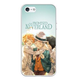 Чехол для iPhone 5/5S матовый с принтом The Promised Neverland в Белгороде, Силикон | Область печати: задняя сторона чехла, без боковых панелей | anime | emma | mango | the promised neverland | yakusoku no neverland | аниме | манга | обещанная страна грёз | обещанный неверленд