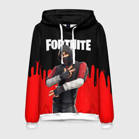 Мужская толстовка 3D с принтом FORTNITE x IKONIK в Белгороде, 100% полиэстер | двухслойный капюшон со шнурком для регулировки, мягкие манжеты на рукавах и по низу толстовки, спереди карман-кенгуру с мягким внутренним слоем. | deadmau5 | fortnite | fortnite 2 | fortnite x маршмелло | ikonik | marshmello | ninja | ninja streamer | raven | travis scott | ворон | иконик | ниндзя | пили | рейвен | трэвис скотт | фортнайт