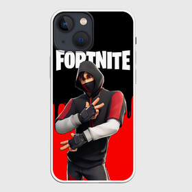 Чехол для iPhone 13 mini с принтом FORTNITE x IKONIK в Белгороде,  |  | deadmau5 | fortnite | fortnite 2 | fortnite x маршмелло | ikonik | marshmello | ninja | ninja streamer | raven | travis scott | ворон | иконик | ниндзя | пили | рейвен | трэвис скотт | фортнайт