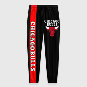 Мужские брюки 3D с принтом CHICAGO BULLS в Белгороде, 100% полиэстер | манжеты по низу, эластичный пояс регулируется шнурком, по бокам два кармана без застежек, внутренняя часть кармана из мелкой сетки | bulls | chicago | chicago bulls | nba | red bulls | usa | америка | быки | нба | сша | чикаго буллс