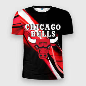 Мужская футболка 3D спортивная с принтом CHICAGO BULLS | ЧИКАГО БУЛЛС в Белгороде, 100% полиэстер с улучшенными характеристиками | приталенный силуэт, круглая горловина, широкие плечи, сужается к линии бедра | 23 | bulls | chicago bulls | jordan | logo | michael jordan | nba | paris saint germain | psg | red | sport | быки | джордан | лого | майкл джордан | псж | спорт | чикаго буллс