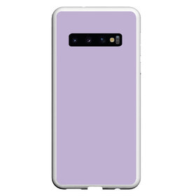 Чехол для Samsung Galaxy S10 с принтом Лаванда в Белгороде, Силикон | Область печати: задняя сторона чехла, без боковых панелей | mask | medical mask | virus | вирус | коронавирус | маска | медицинская маска