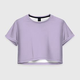 Женская футболка Crop-top 3D с принтом Лаванда в Белгороде, 100% полиэстер | круглая горловина, длина футболки до линии талии, рукава с отворотами | mask | medical mask | virus | вирус | коронавирус | маска | медицинская маска